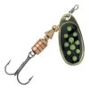CUILLER TOURNANTE EVIA DOTTY MOD 11 - OR/NOIR POINTS JAUNES -Magasin De Pêche cuiller tournante evia dotty mod 11 or noir points jaunes z 1639 163912