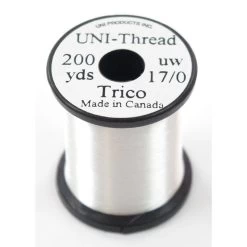 FIL DE MONTAGE UNI THREAD 17/0 TRICO ULTRA FIN - 180M