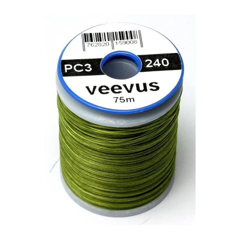 FIL DE MONTAGE VEEVUS POWER THREAD 140 DENIER - 100M 3 FIL DE MONTAGE VEEVUS POWER THREAD 140 DENIER - 100M