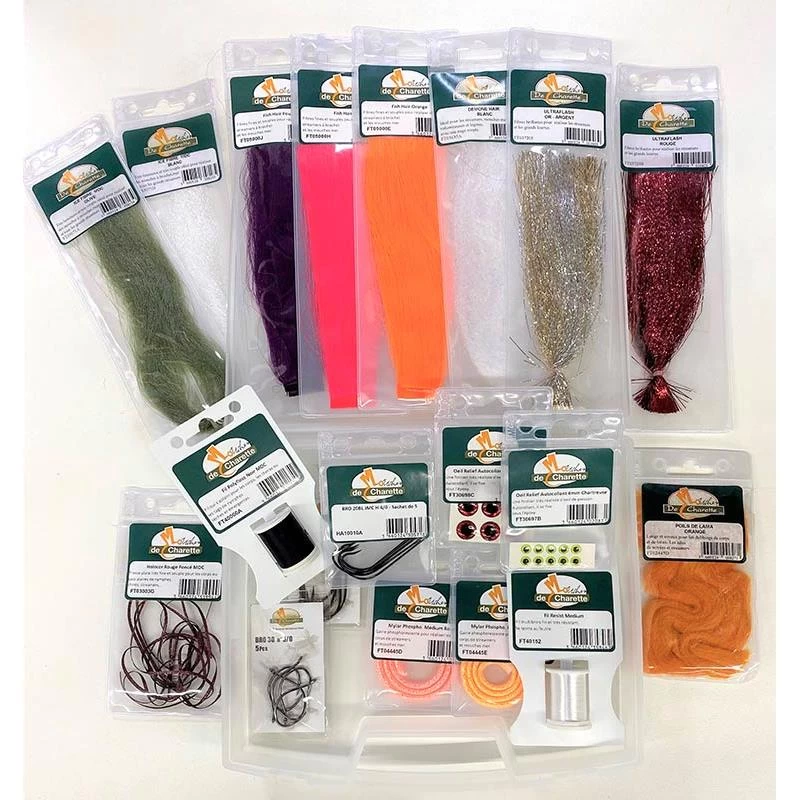 KIT FLY TYING JMC BROCHET 3 KIT FLY TYING JMC BROCHET
