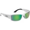 LUNETTES POLARISANTES FLYING FISHERMAN RAZOR MATTE WHITE AMBER-GREEN MIRROR -Magasin De Pêche lunettes polarisantes flying fisherman razor matte white amber green mirror z 1370 137034